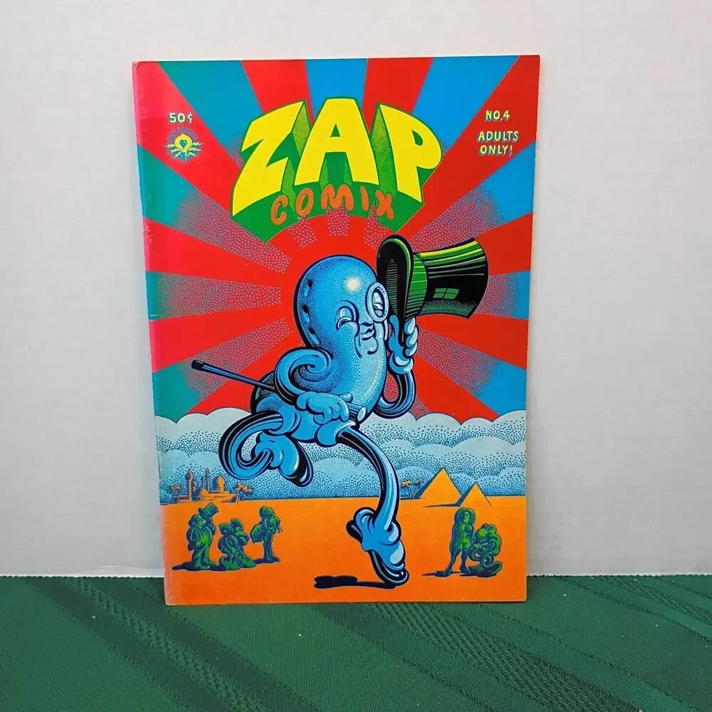 Zap Comix #4 Apex Novelties R. Crumb 2nd Printing Underground Comix Comic